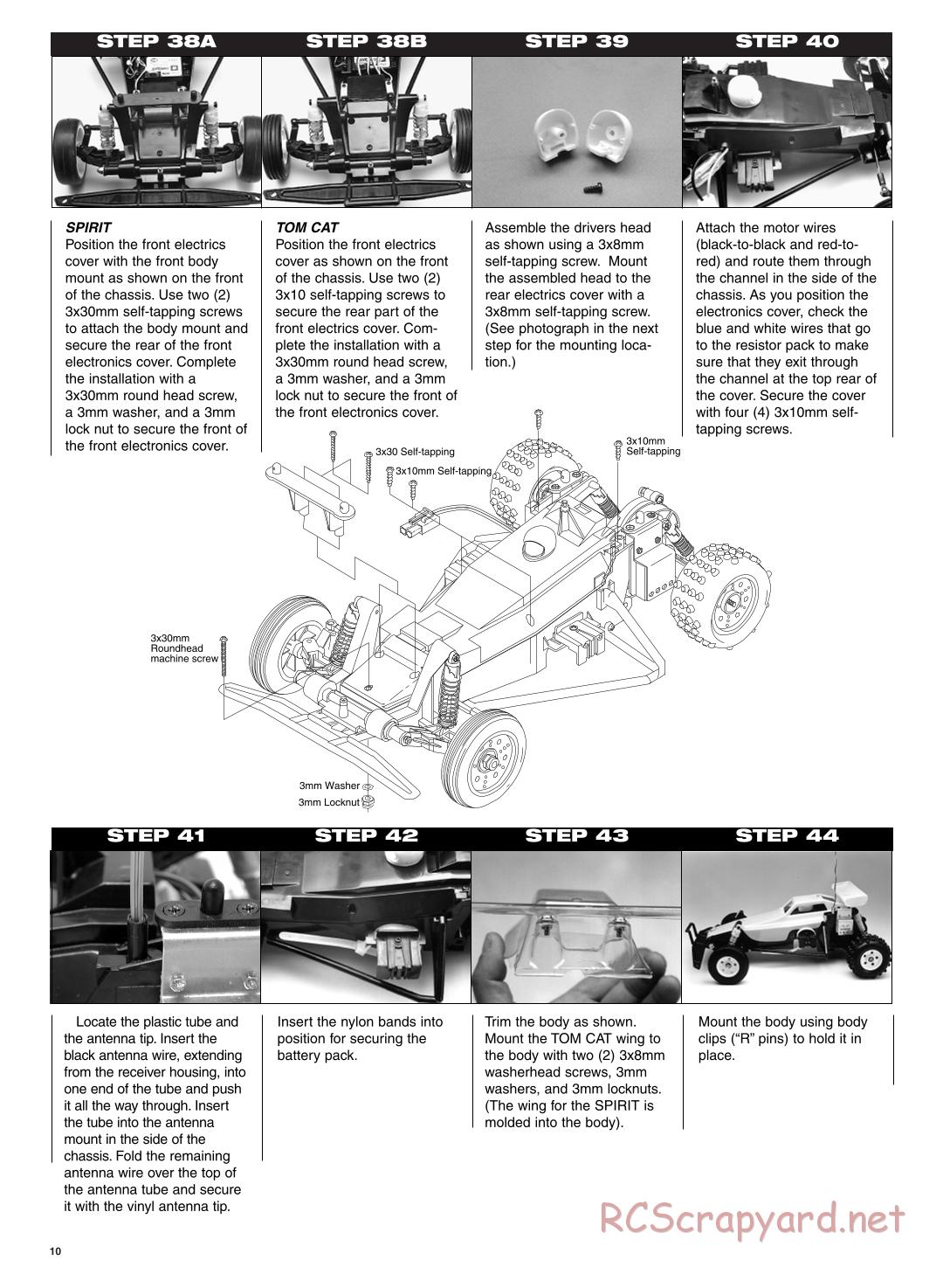 Traxxas - Spirit (1995) - Manual - Page 10